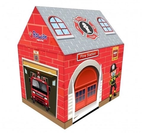Rowan Fire Station Led Round Box Tent Multicolor For Kids 3Y+