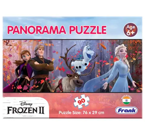 Frank Disney's Frozen 2, 90 Pieces Panorama Puzzle, 6Y+