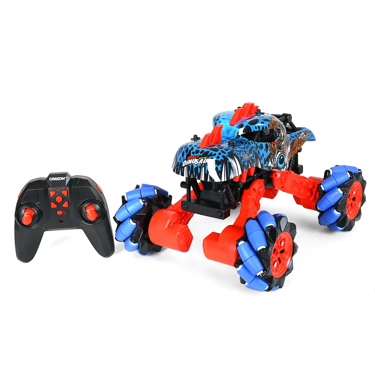 Ralleyz Drifting Crossroad Beast Remote Control Toys for Kids, 4Y, Red