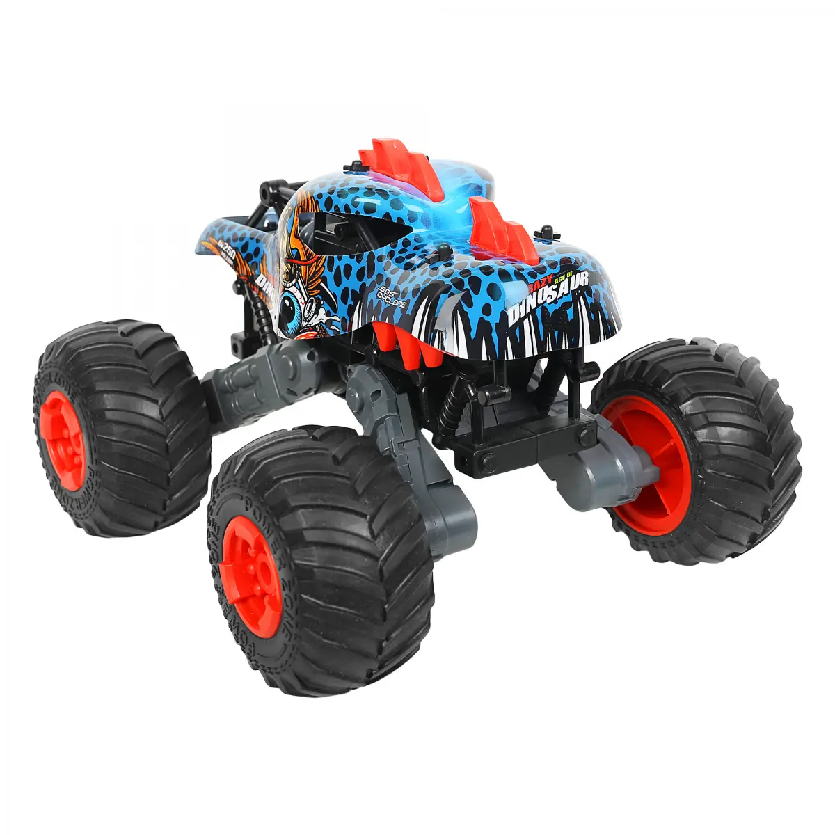 Crazon Monster Racing Car, 4 Wheel Drive, Remote Control Toys, 3Y+, Multicolour