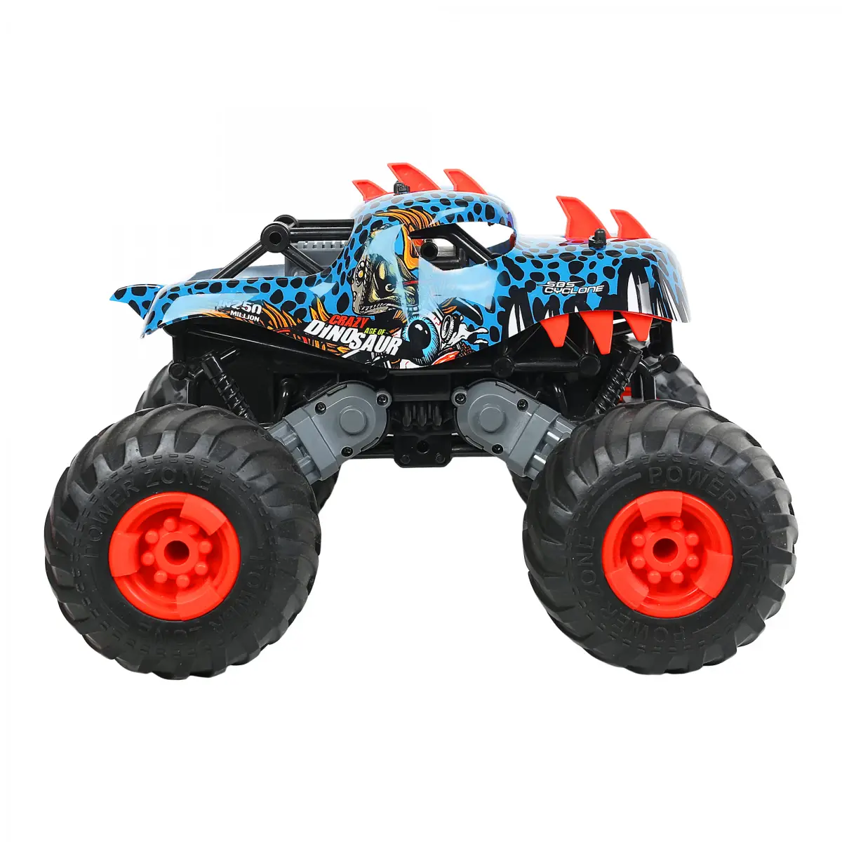 Crazon Monster Racing Car, 4 Wheel Drive, Remote Control Toys, 3Y+, Multicolour