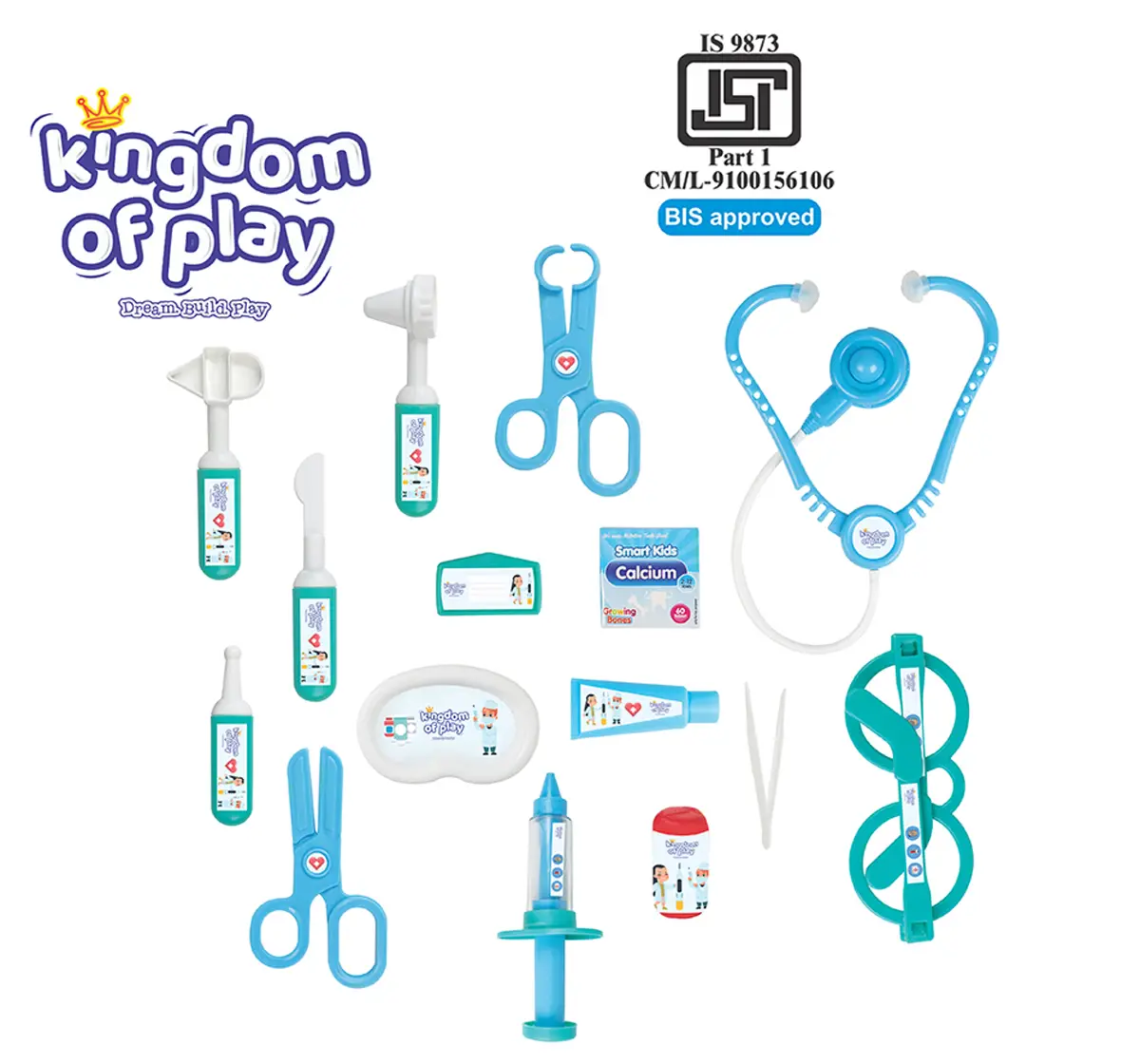 Kingdom Of Play Little Doctor Set for kids Role Play Toys for kids Multicolor 3Y+