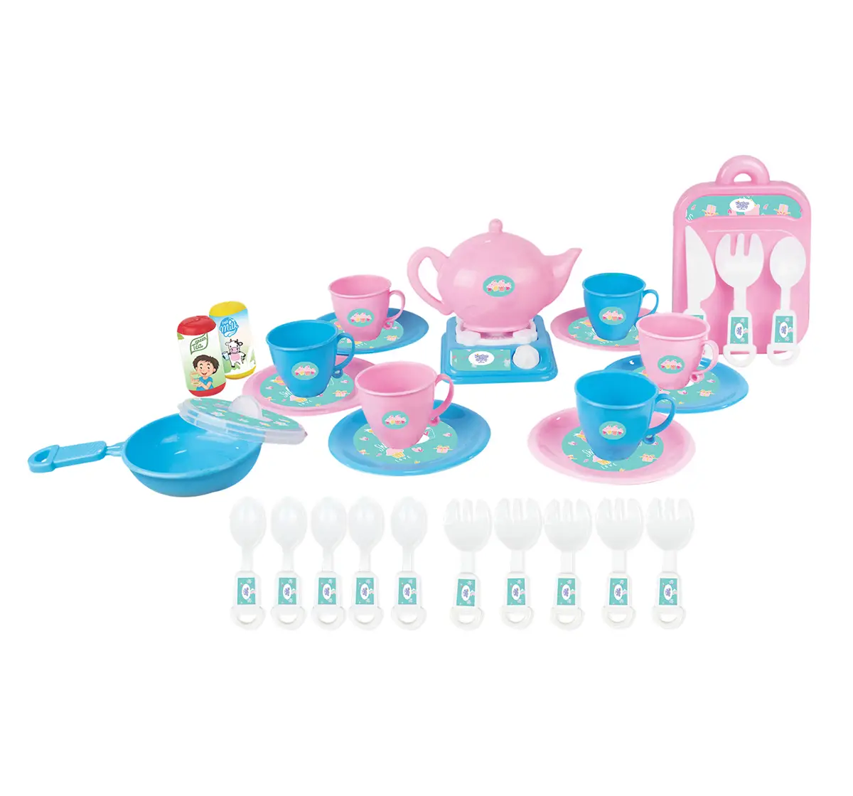 Kingdom Of Play Tea Party role play kitchen set for kids Multicolor 24M+