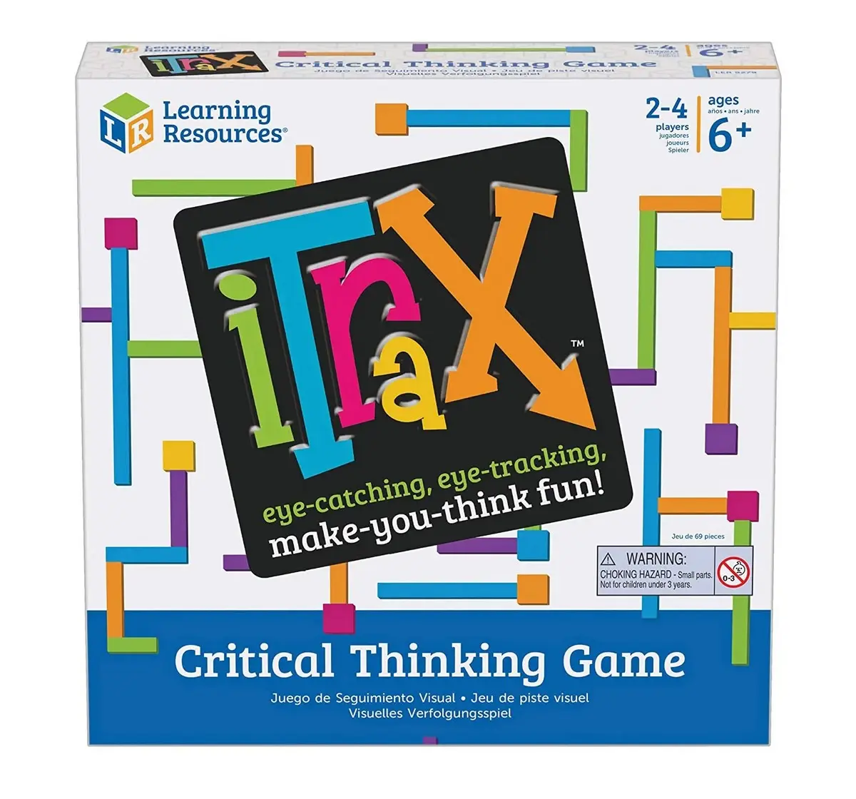 Learning Resources Stem Itrax™ Critical Thinking Game Multicolor 6 To 14 Years