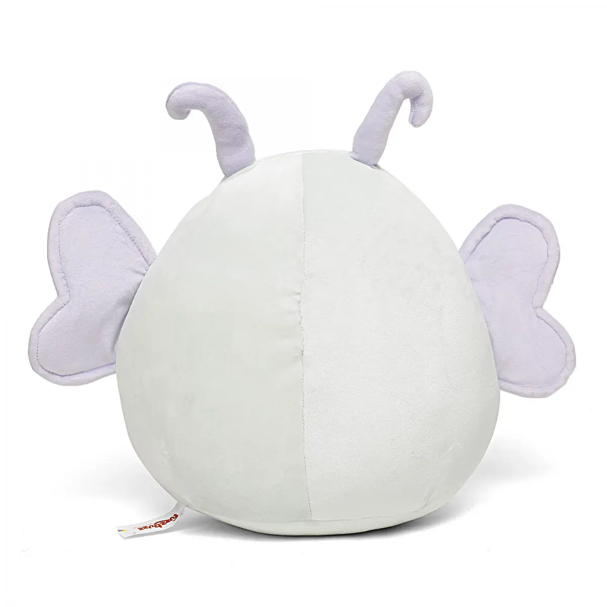 Fuzzbuzz Butterfly Cushion, Soft Coys for Kids, White