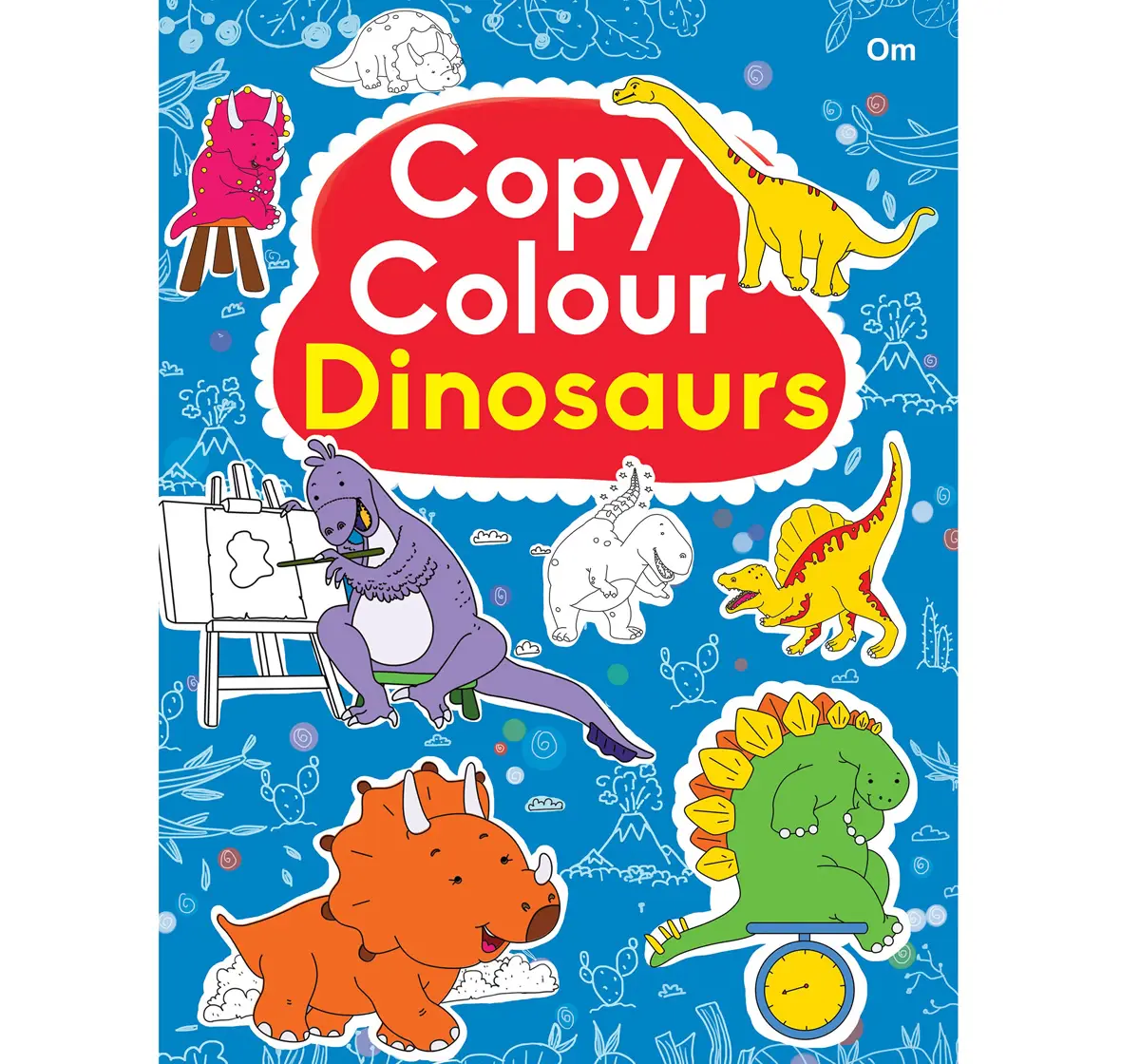 OM Books Copy Colouring Pack 1 Box Multicolour 3Y+
