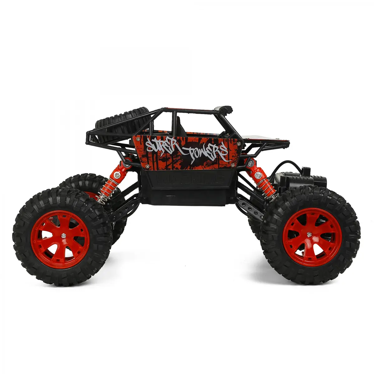 Ralleyz Rock Crawler Remote Control Car, 6Y+, Red & Black