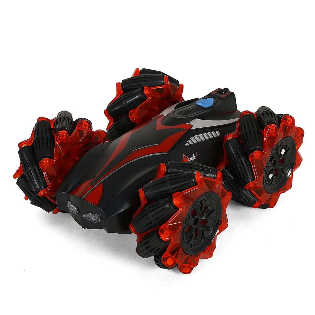 Electrobotic Stunt RC Car With Drifting Wheels And Cool Water Smoke With 2.4 Ghz Remote Control, 3.7 V Rechargeable Battery, 4Y+