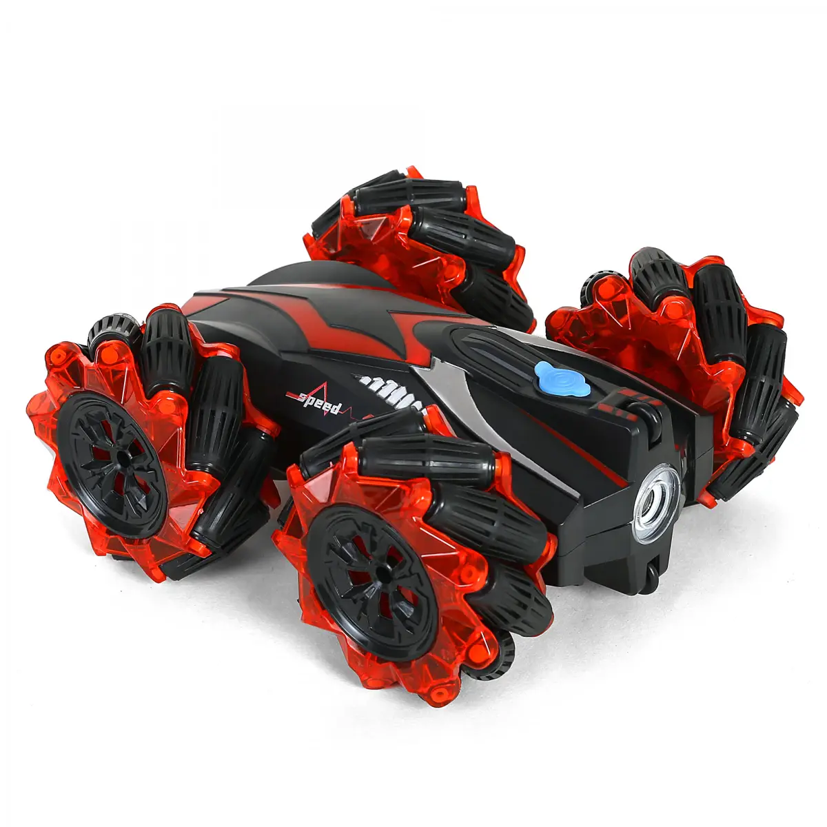 Electrobotic Stunt RC Car With Drifting Wheels And Cool Water Smoke With 2.4 Ghz Remote Control, 3.7 V Rechargeable Battery, 4Y+