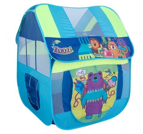 Zoozi Foldable Playhouse Tent for kids Multicolor 24M+