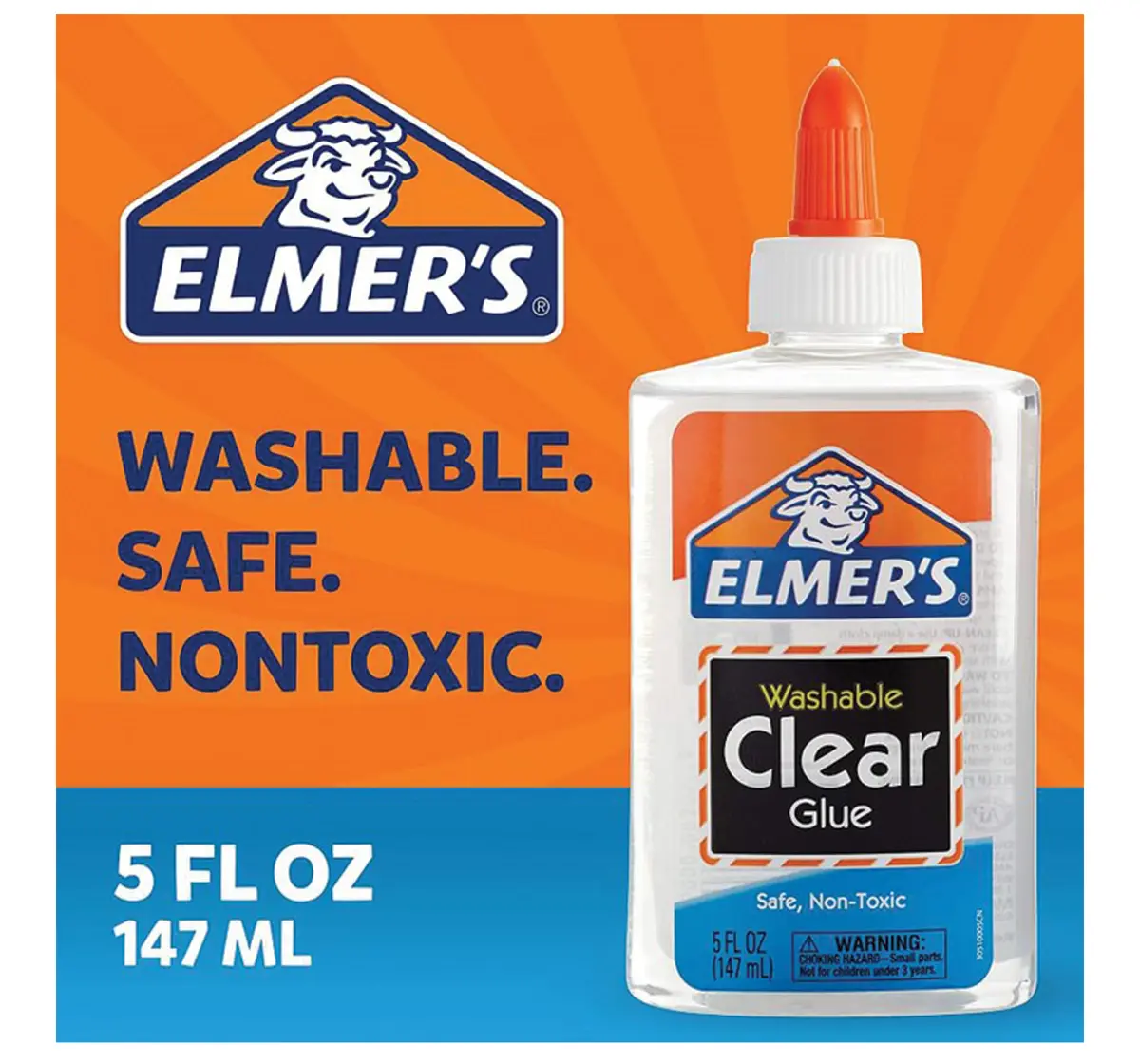 Elmer Clear Glue 147.8ml Plastic Multicolour 3Y+