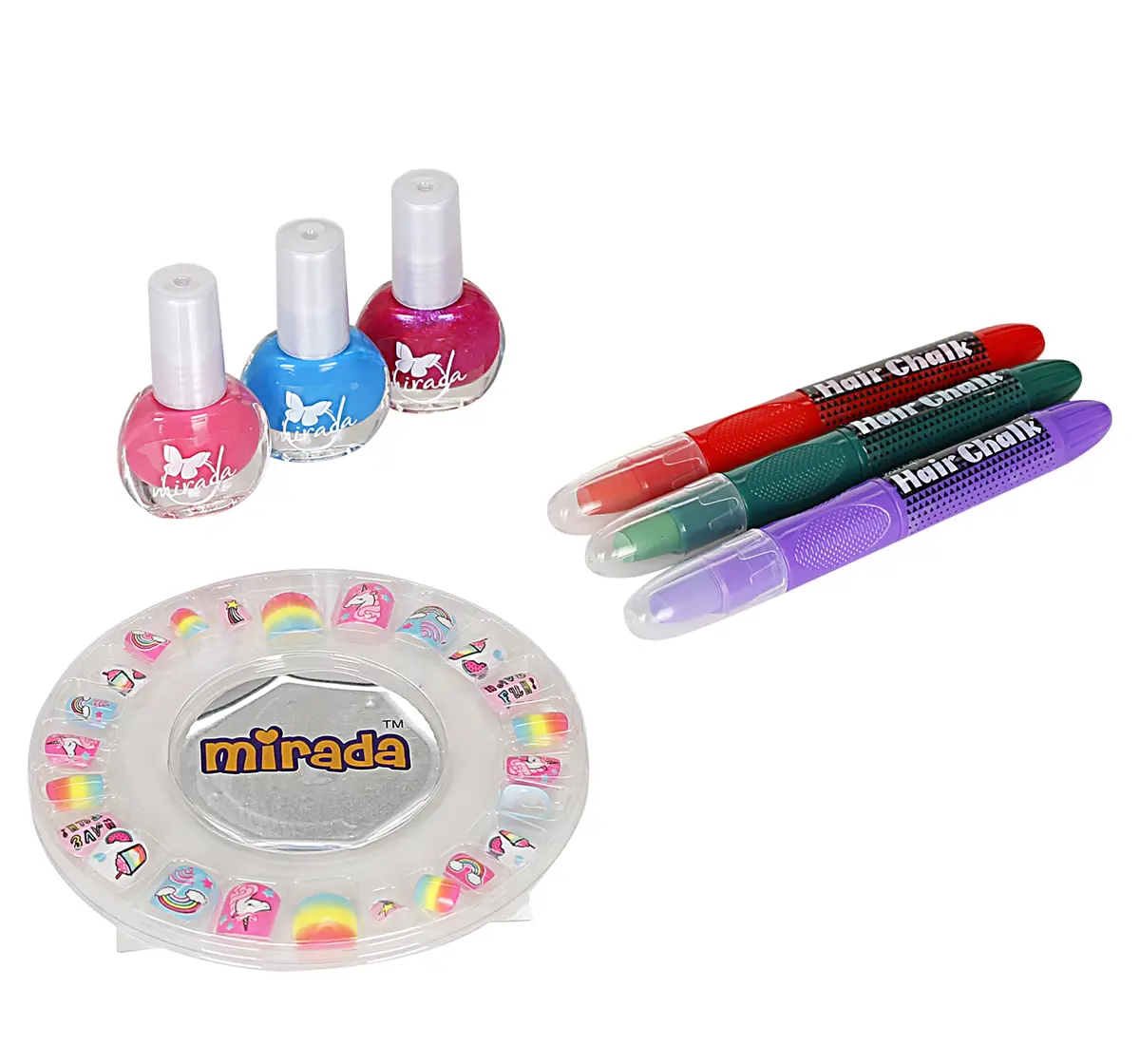 Mirada Metallic Hair And Nail Studio Puzzle Multicolour 6Y+