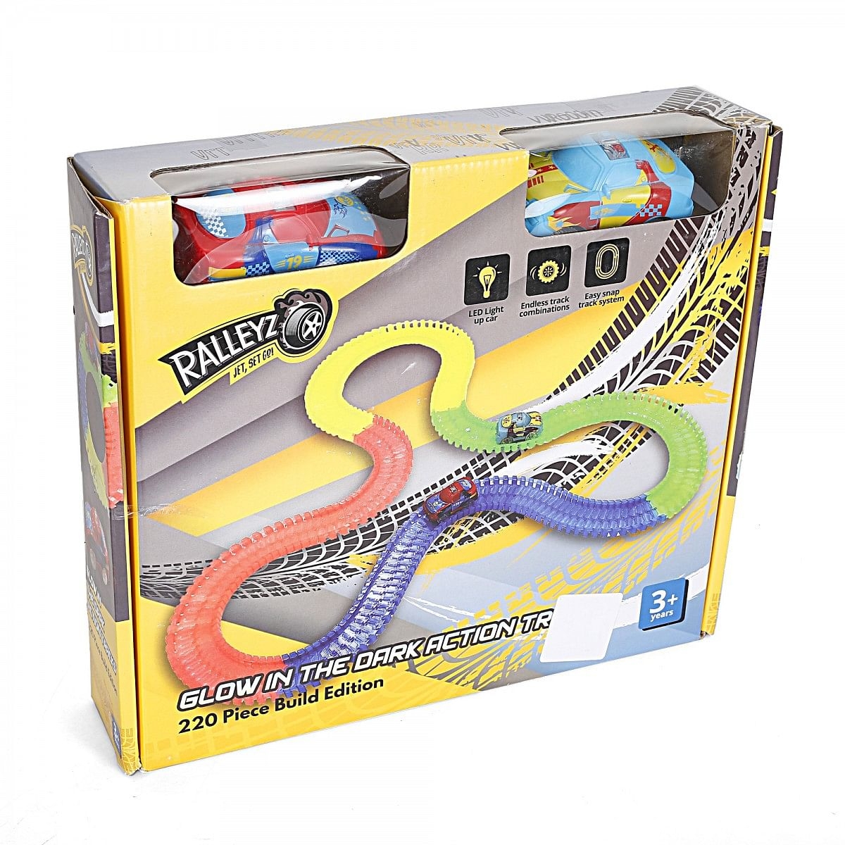 Hamleys Amazing Action Tracks 220 pieces Multicolor 3Y+