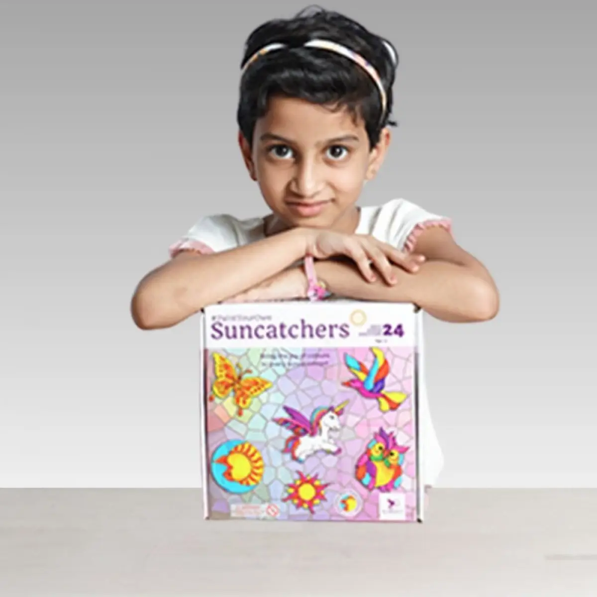 Toykraftt Glass Painting Kit Multicolour, 7Y+