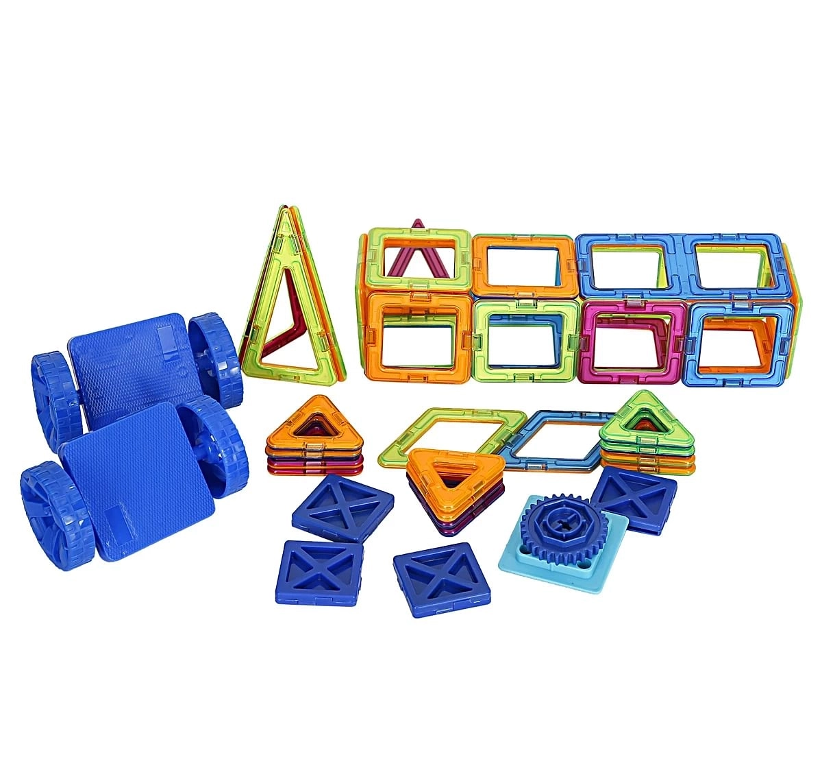Karmax 46 Pieces Set with New Accessories for Kids 3Y+, Multicolour