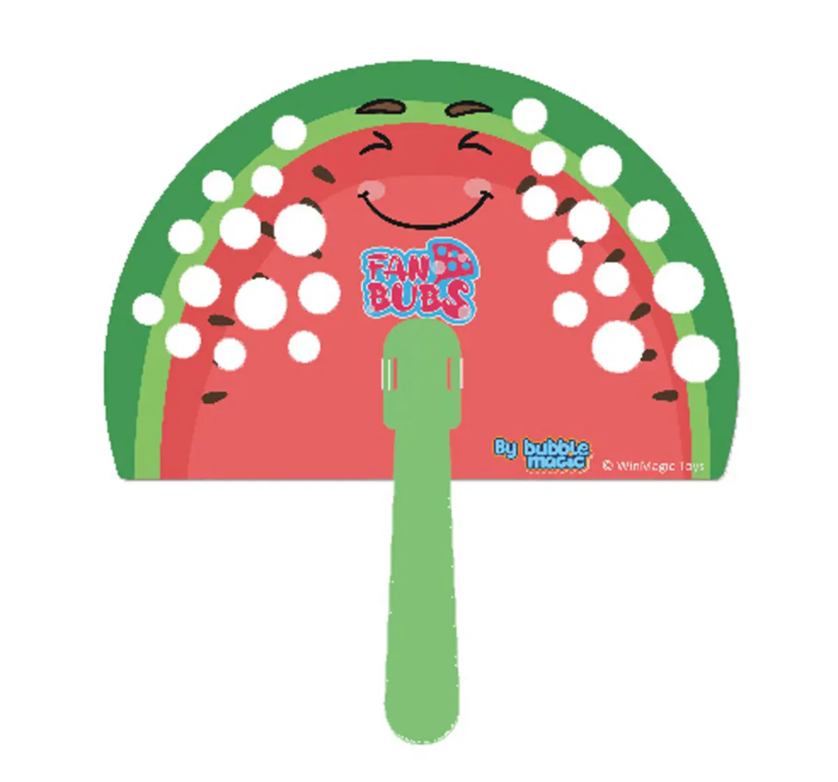 Bubble Magic Fan Bubs Watermelon, for The Kids 3 Years and Above