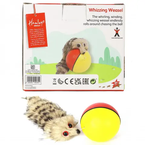 Hamleys Movers & Shakers Wheezing Weasel, 18M+ Multicolour