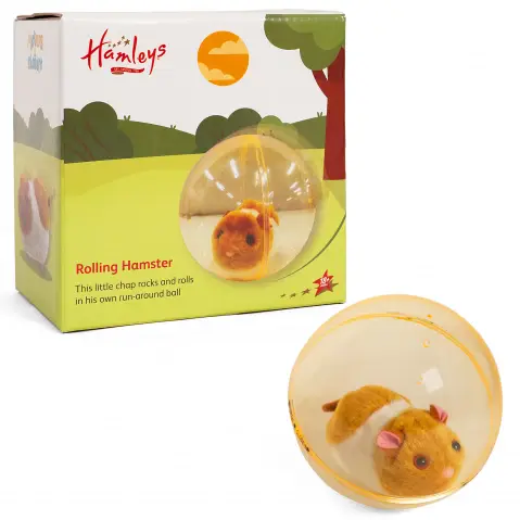 Hamleys Rolling Hamster Toy, 18M+, Multicolour