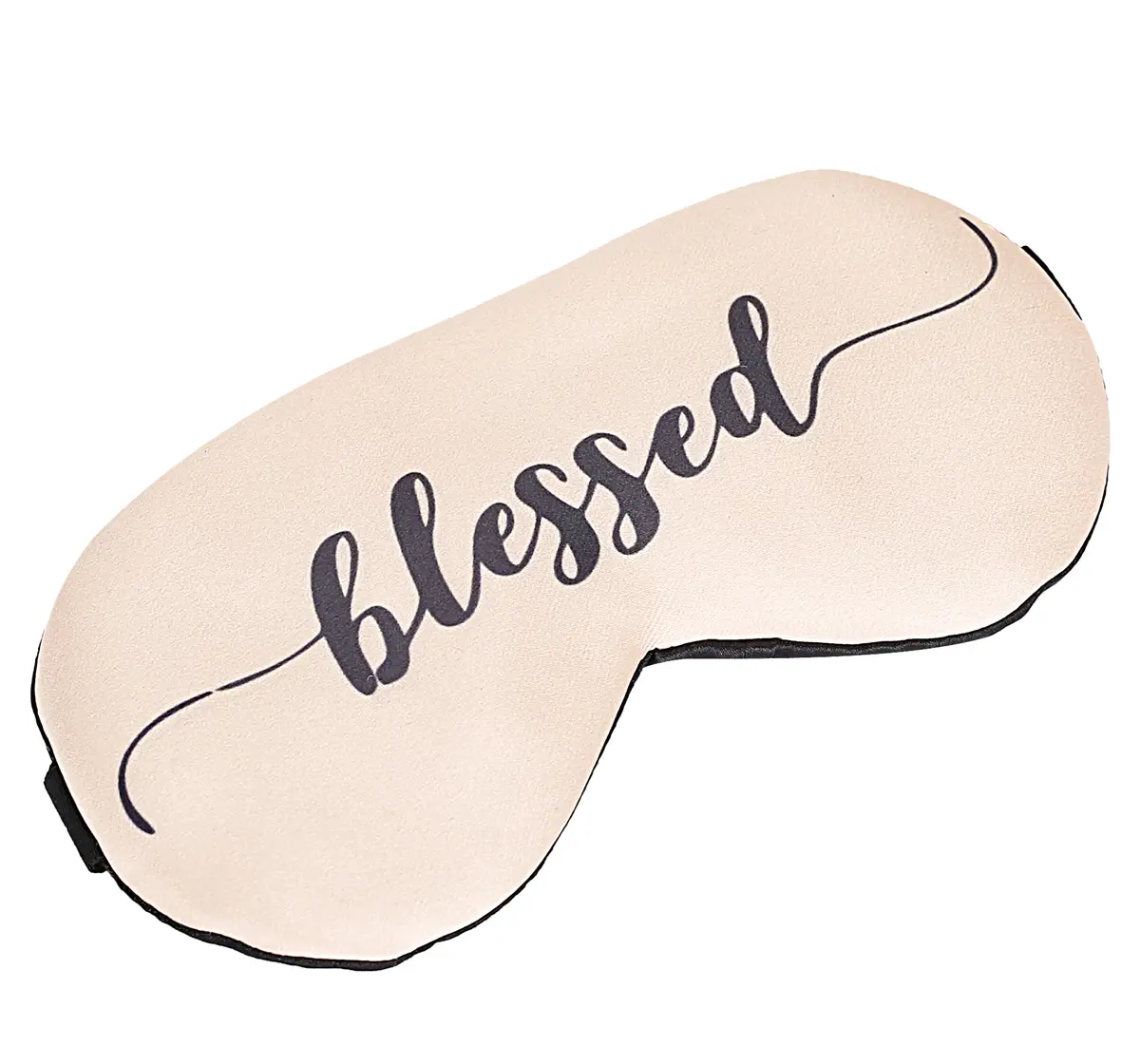 Luvley Blessed Text Printed Eye Mask Printed Multicolour 3Y+