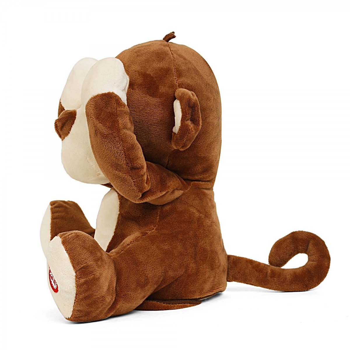 Hamleys Pugs at Play Peek A Boo Freedo Monkey Pets Walking Activity Animal Toy Kids for 3Y Brown