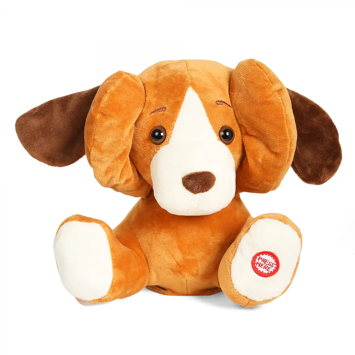 Fuzzbuzz Peek A Boo Dash Dog, 3Y+, Brown