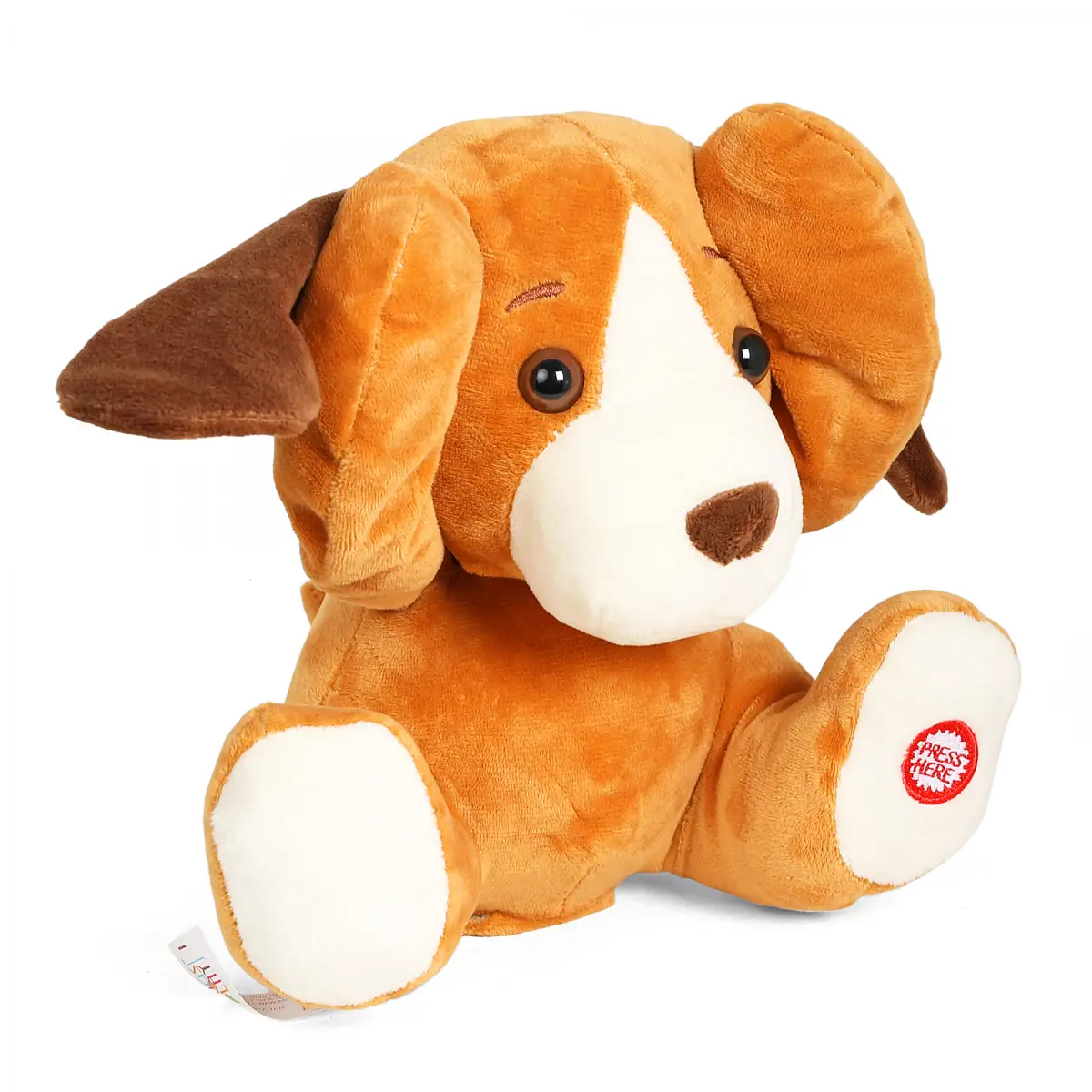 Fuzzbuzz Peek A Boo Dash Dog, 3Y+, Brown