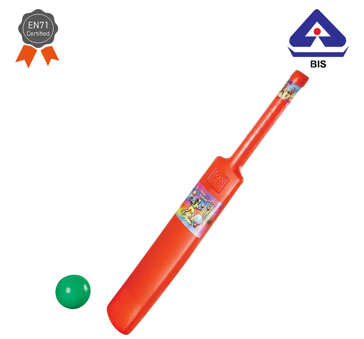 Ok Play My First cricket My First Cricket Set with Stump for Kids Plastic Red 5Y+