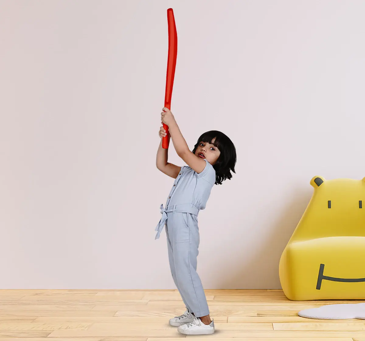 Ok Play My First cricket My First Cricket Set with Stump for Kids Plastic Red 5Y+