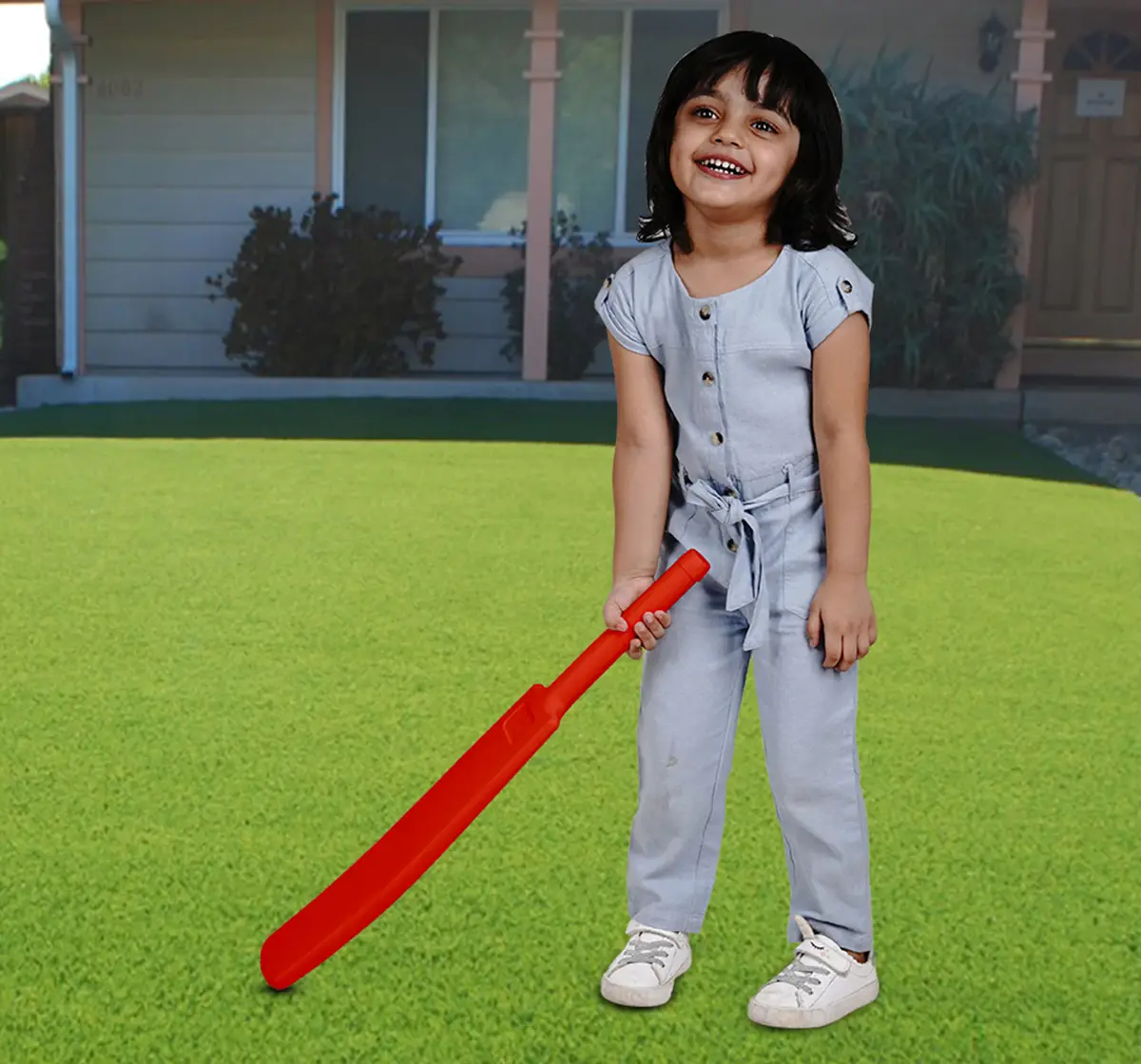 Ok Play My First cricket My First Cricket Set with Stump for Kids Plastic Red 5Y+