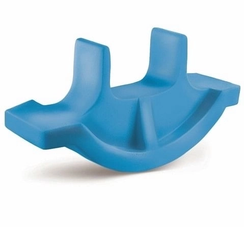Ok Play Rocker Small for Kids Plastic Boat Ride On Toy Blue 3Y+