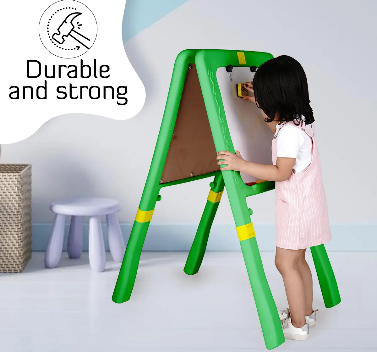 Ok Play The Easel Board Easel for Kids Drawing Writing Multicolor 3Y+
