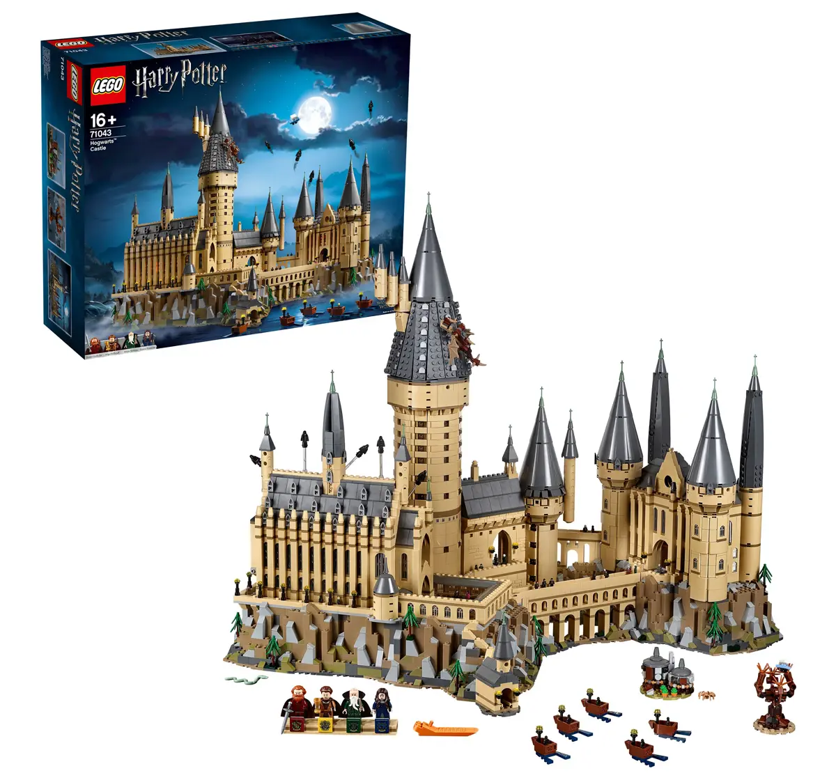 LEGO Harry Potter Hogwarts Castle 71043 Building Kit 6020 Piece Multicolour 16Y+