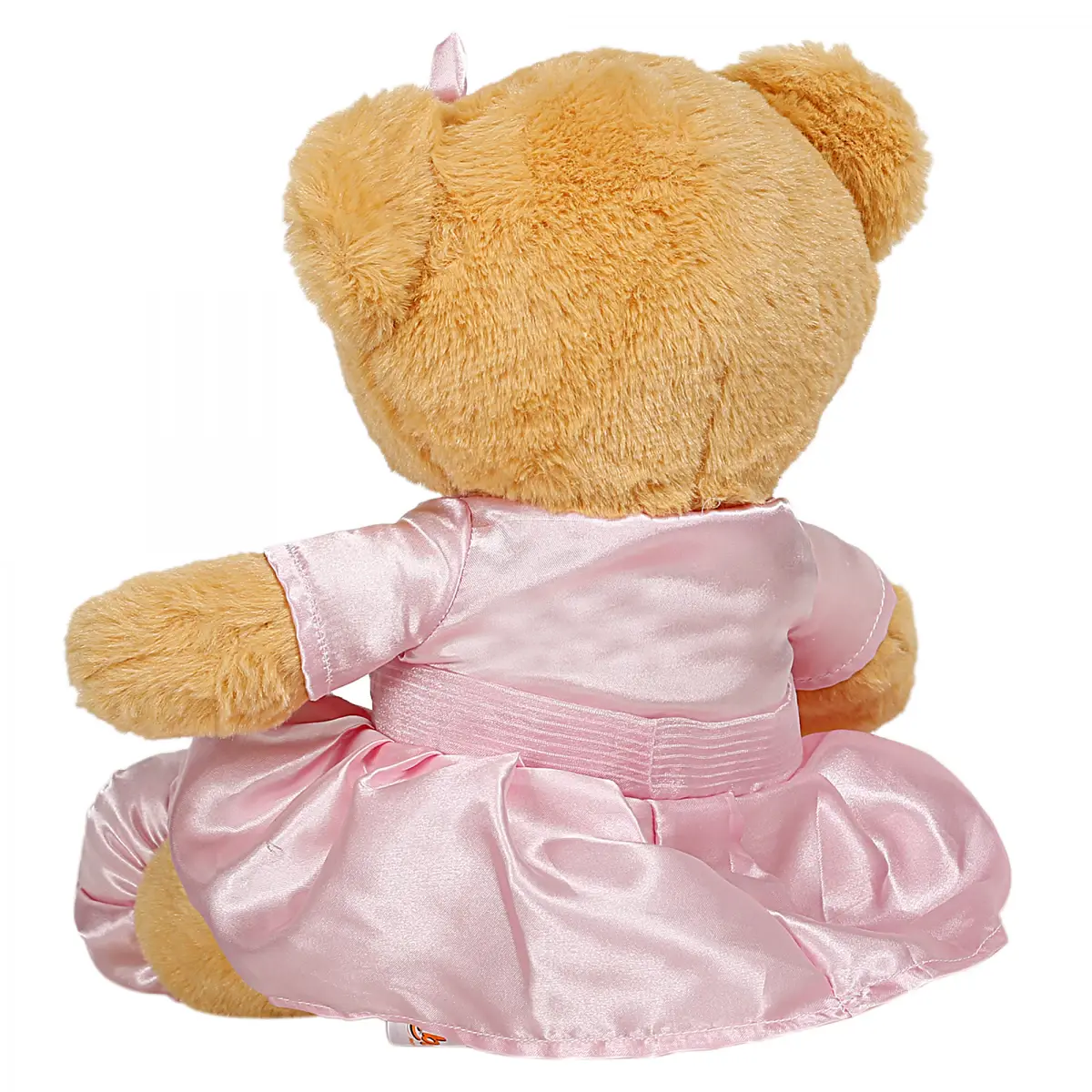 Fuzzbuzz Bear Ballerina, Soft Toys for Kids, 30 cm, Orange