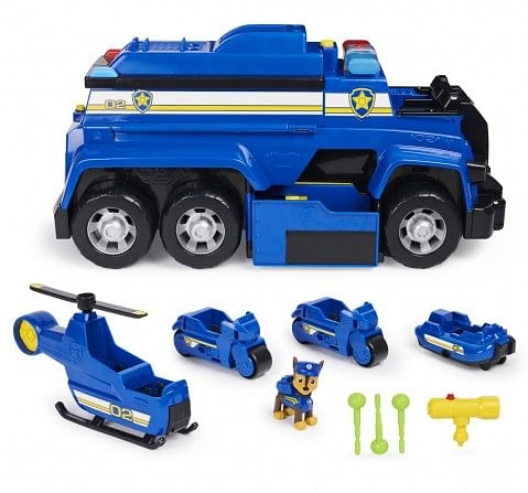 Paw Patrol Chase Dluxe Cruser Roleplay Set for Kids 3Y+, Blue