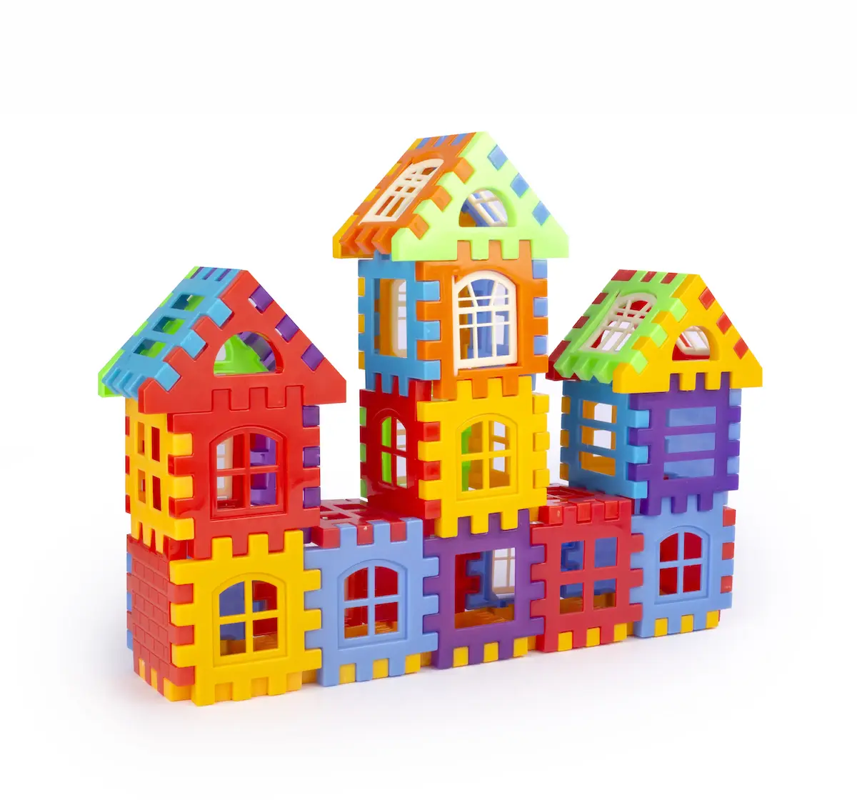 Kipa Happy House 120 pieces Building Block Set Multicolor 3Y+