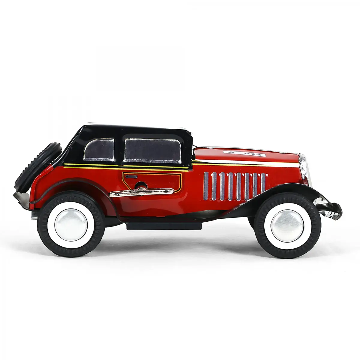 Hamleys Wind Up Retro Car, Maroon, 14Y+