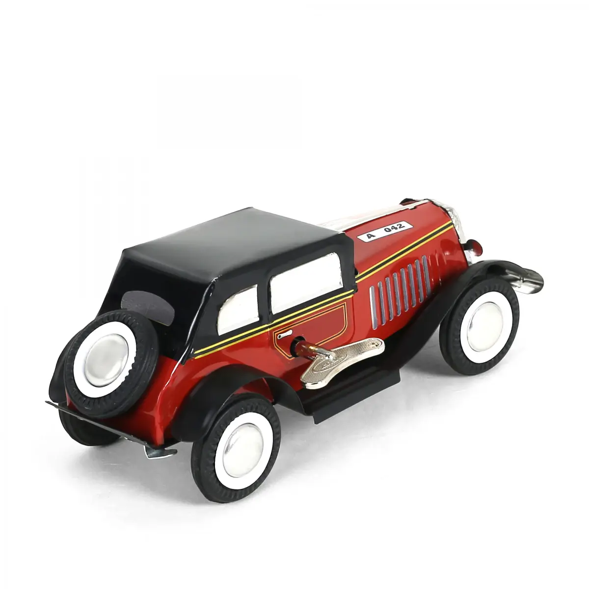 Hamleys Wind Up Retro Car, Maroon, 14Y+