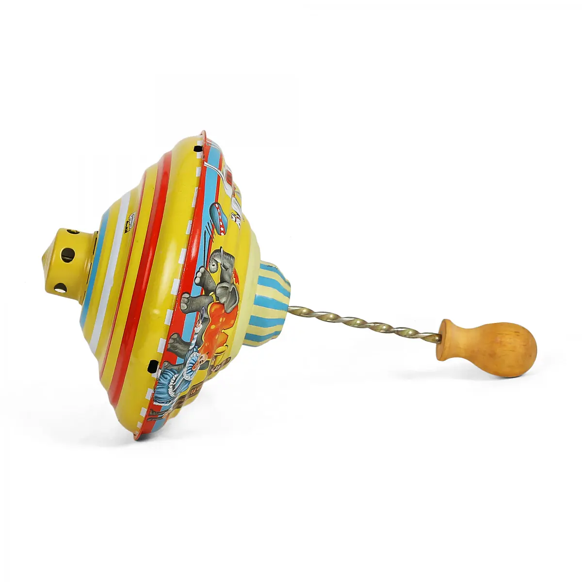 Hamleys Humming Top Push with Sound, 4Y+, 16cms, Multicolour