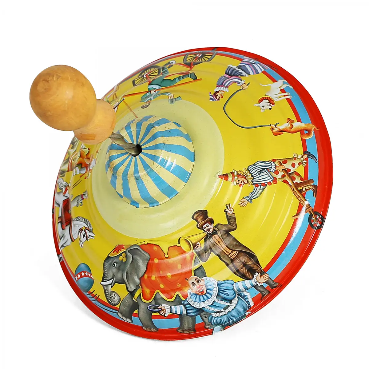 Hamleys Humming Top Push with Sound, 4Y+, 16cms, Multicolour