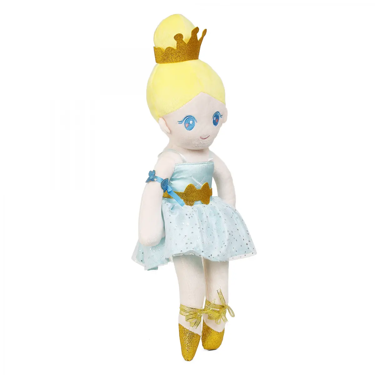 Gurliez Princess Arya Soft Stuffed Talking Girl Doll, 3Y+, Multicolour