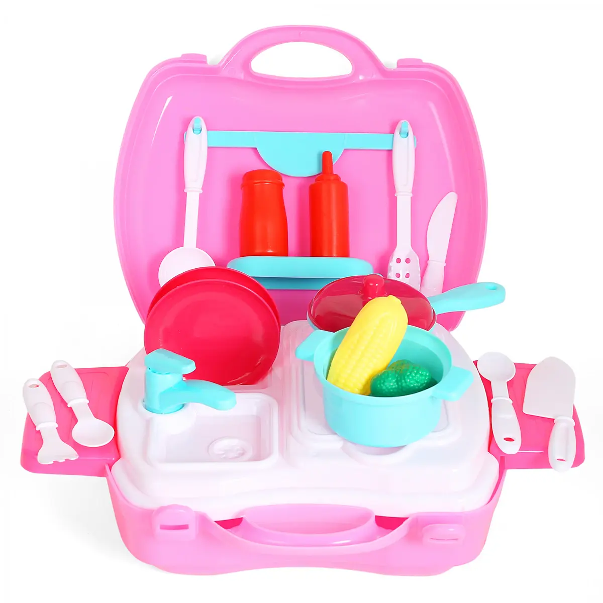 Skoodle Jr. Minnie Kitchen Set, 26PCs, 3Y+, Pink