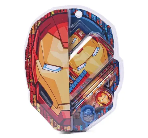 Striders Ultimate Avengers 7-Piece Stationery Set Stylish & Practical for Superhero Fans, 4Y+