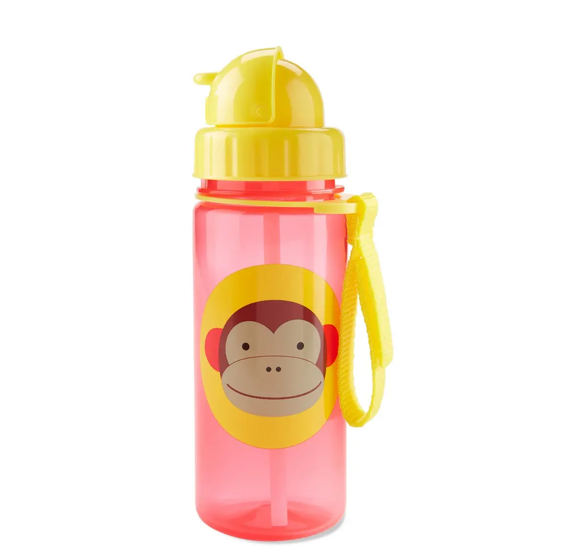 Skip Hop Zoo Straw Bottle Monkey 18M+, Multicolour