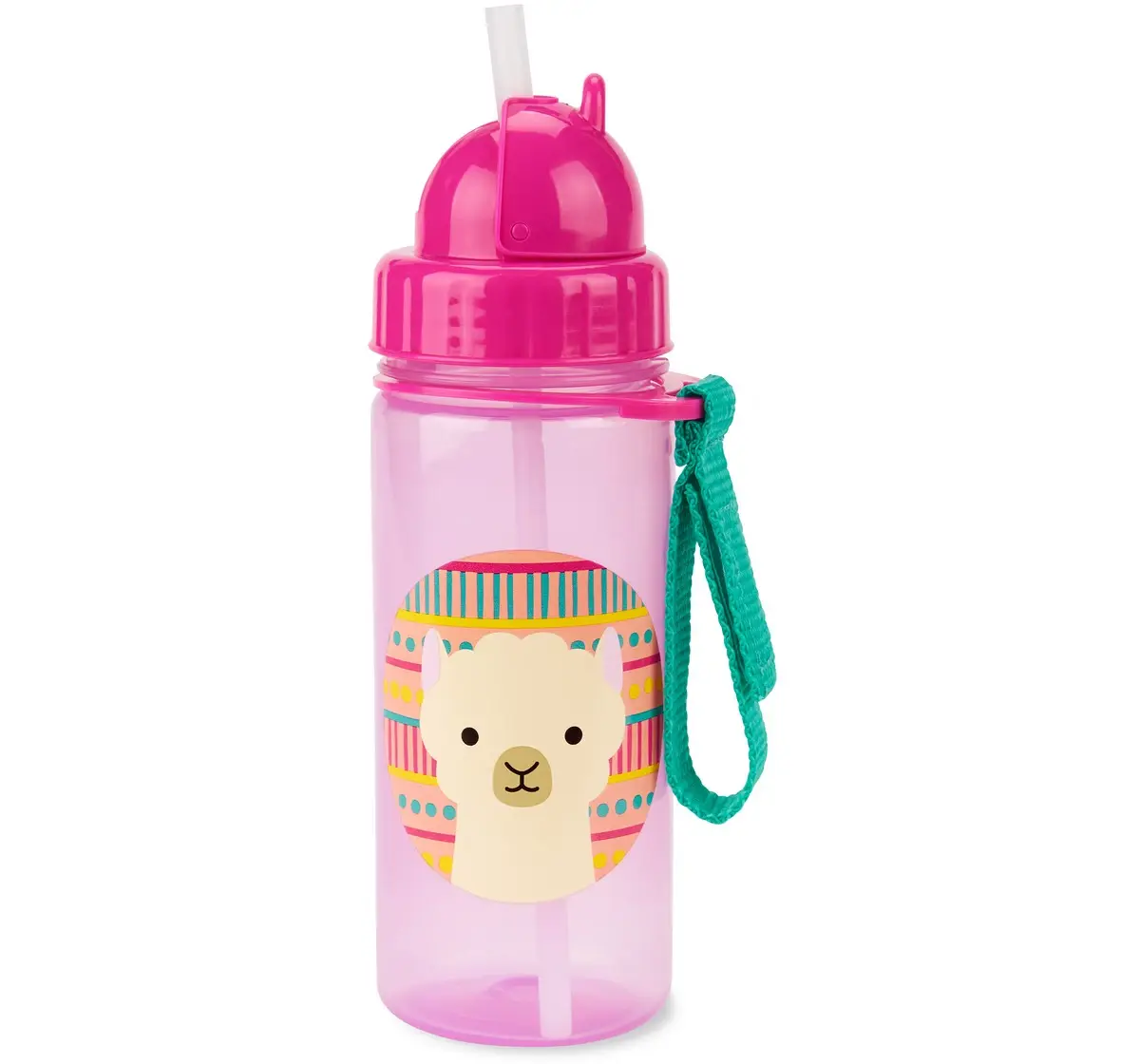 Skip Hop Zoo Straw Bottle Llama 18M+, Multicolour