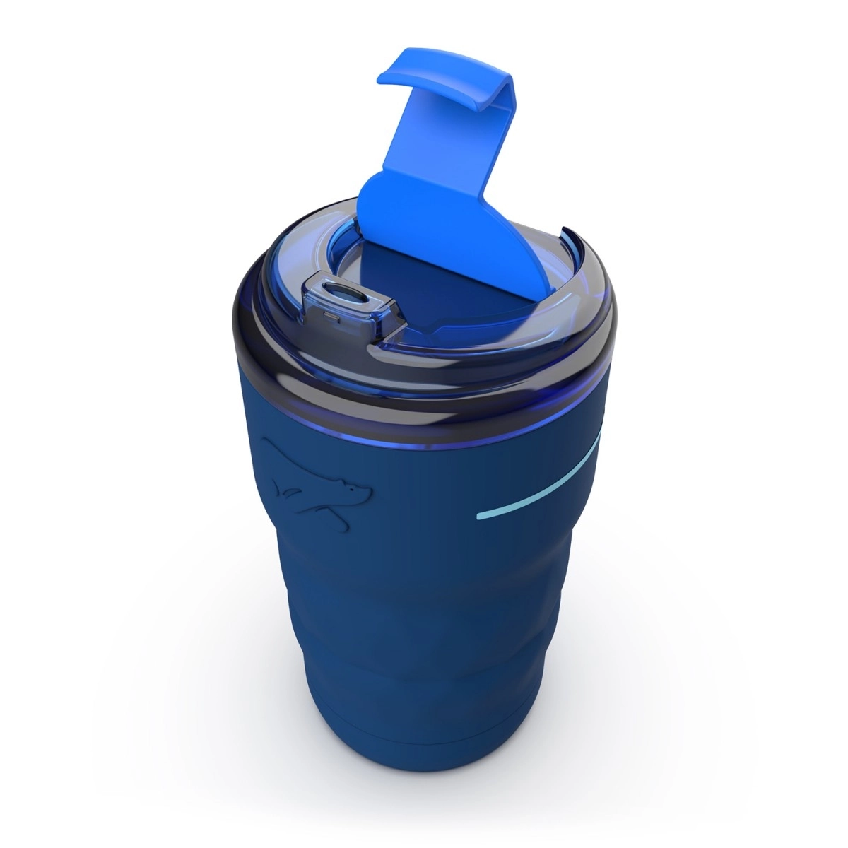 Headway Java Insulated Stainless Steel Coffee Mug Travel Mug Meridian Blue 360 ML Blue 10Y+