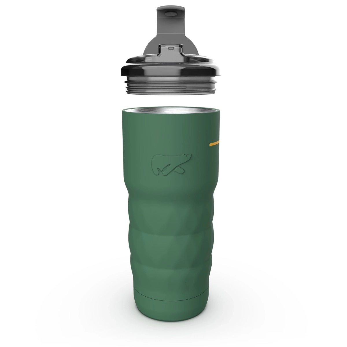 Headway Java Insulated Stainless Steel Coffee Mug Travel Mug Meridian Green 600 ML Green 10Y+