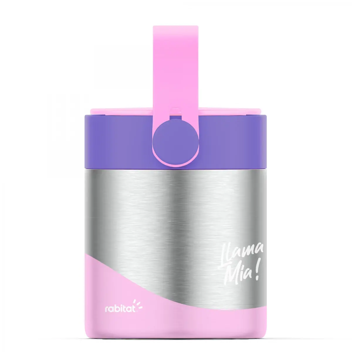 Rabitat Mealmate Lunch Flask With Folding Spoon 418 Ml - Chatter Box