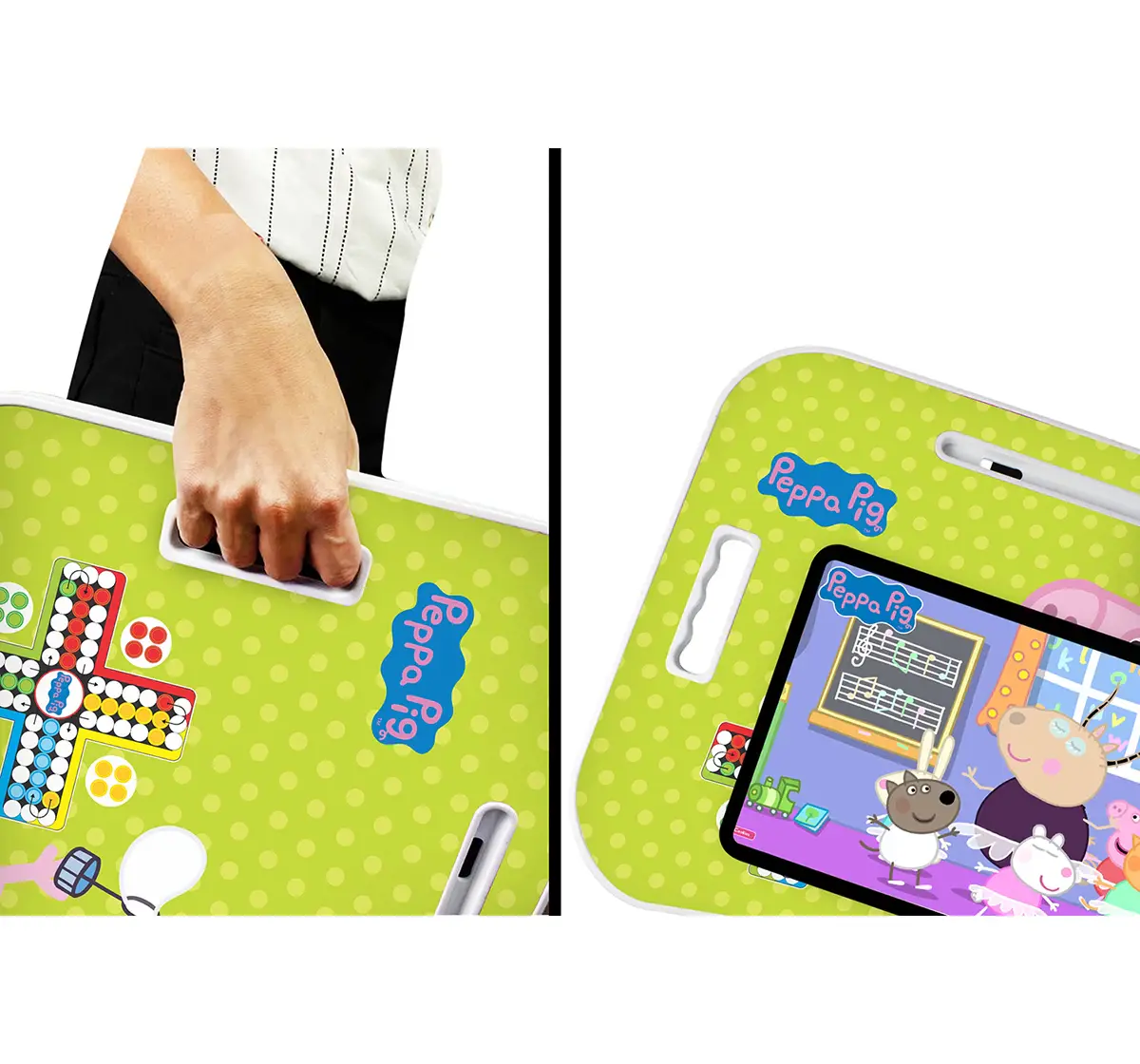 ITOYS Multipurpose Desktop Table Peppa Pig, Multicolour, 4Y+