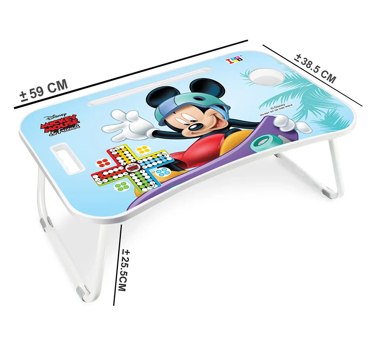 ITOYS Multipurpose Desktop Table Micky Mouse, Multicolour, 4Y+