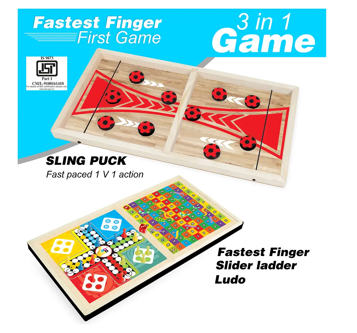 ITOYS Fastest Finger First, Multicolour, 5Y+